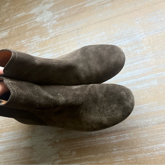 Isabel Marant Suede Ankle Boots Brown Boho Western Preppy Womens 7 - Picture 3 of 11